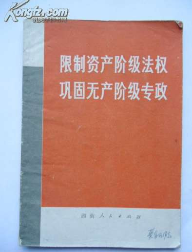 郭松民:“限制资产阶级法权”和“南街村道路”