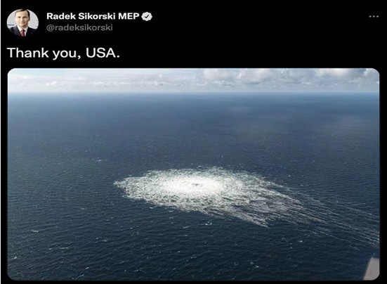 ”北溪“泄露事件美俄走上前台直接对抗