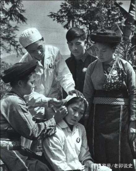 老照片:新中国70年代初期欣欣向荣的农村人民公社