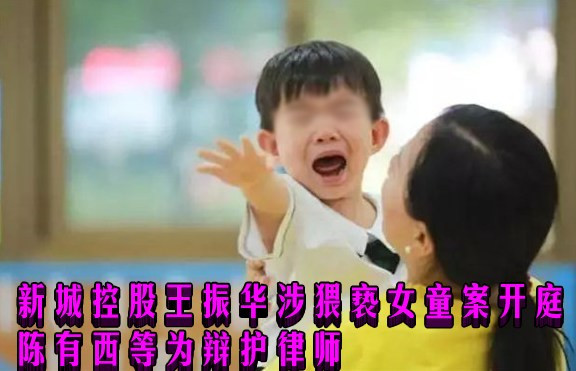 新城控股王振华涉猥亵女童案开庭 陈有西等为辩护律师