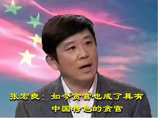 张宏良：如今贪官也成了具有中国特色的贪官