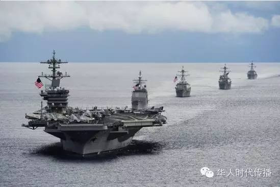 美国防长登上南海航母边立威边说“好话”--边做婊子，边立牌坊！