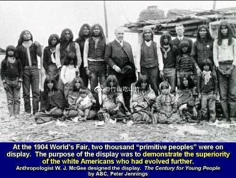 在欧美各国都流行举办和参观“人类动物园”，异常火爆