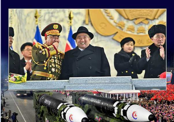 庆祝朝鲜人民军建军75周年阅兵式