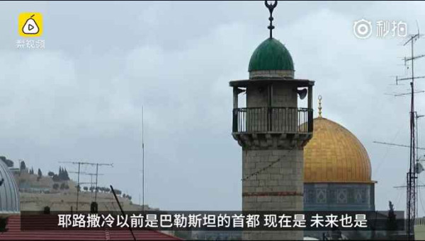 催泪弹下，巴勒斯坦大妈含泪批美