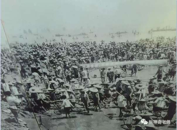 珍贵！一组澄海70年代围海造田的老照片，你一定没有看过...