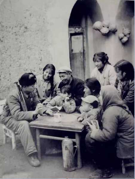 毛主席时代的军民鱼水情