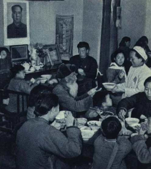 老照片 1960年的河南郑州红旗人民公社