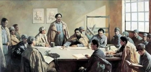 只有毛主席是真正为劳苦大众服务的，毛主席是人民的大救星