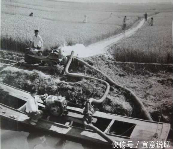 老照片：新中国70年代欣欣向荣的农村人民公社