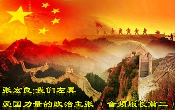 张宏良：我们左翼爱国力量的政治主张（音频版长篇二）