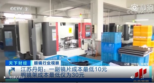 央视探访：一副眼镜需要数百上千元，你知道它成本是多少吗？