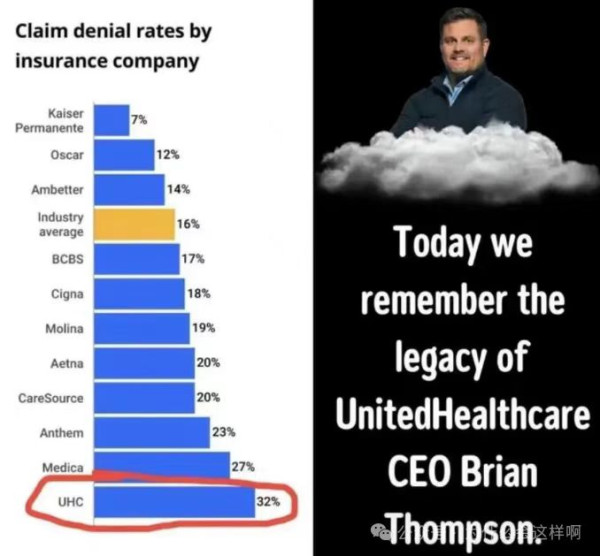 路易吉为什么被美国民众视作英雄,因为他替被骗许久的美国民众出了气!