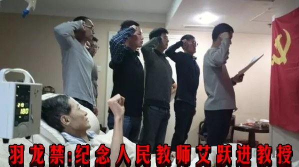 羽龙禁： 纪念人民教师艾跃进教授