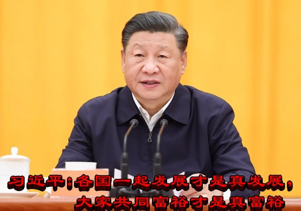习近平：各国一起发展才是真发展，大家共同富裕才是真富裕