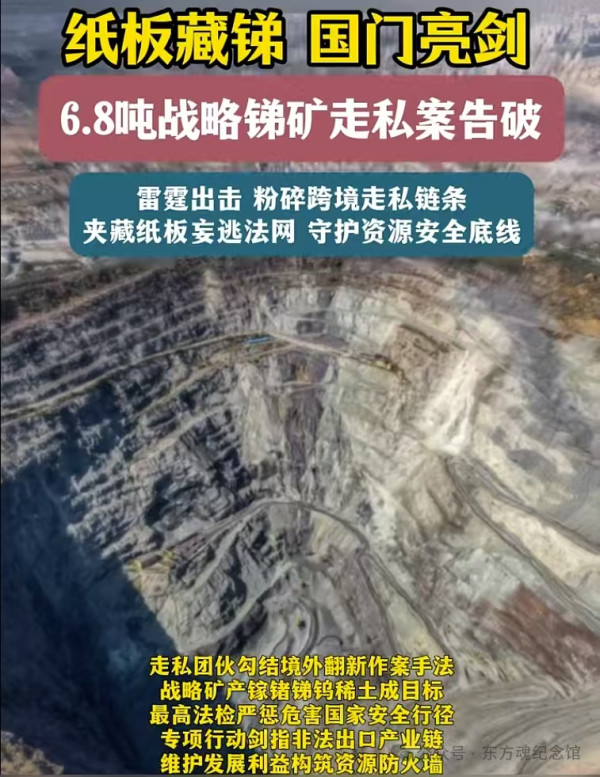 方菁：特殊时刻卖国贼走私战略矿产频发，哪里出了问题？