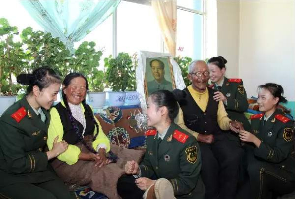 藏族人民心中的毛主席！