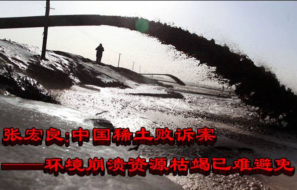 张宏良:中国稀土败诉案——环境崩溃资源枯竭已难避免