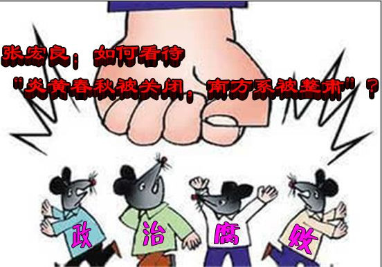 张宏良：如何看待“炎黄春秋被关闭，南方系被整肃”？