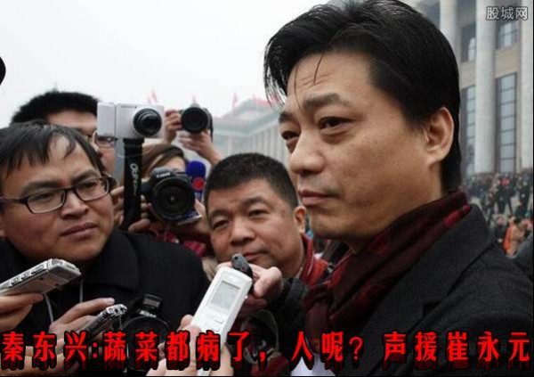 秦东兴：蔬菜都病了，人呢？声援崔永元