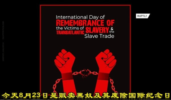 今天8月23日是贩卖黑奴及其废除国际纪念日