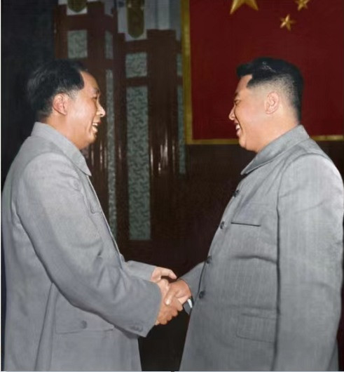 朝中友谊永垂不朽