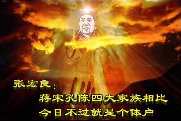张宏良：蒋宋孔陈四大家族相比今日不过就是个体户