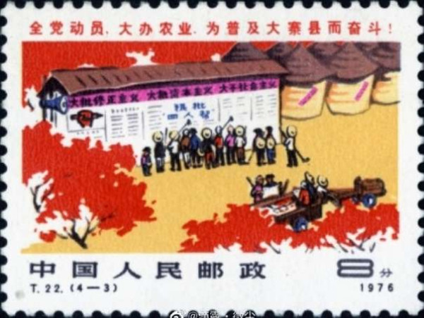 全国农业战线开展农业学大寨的运动