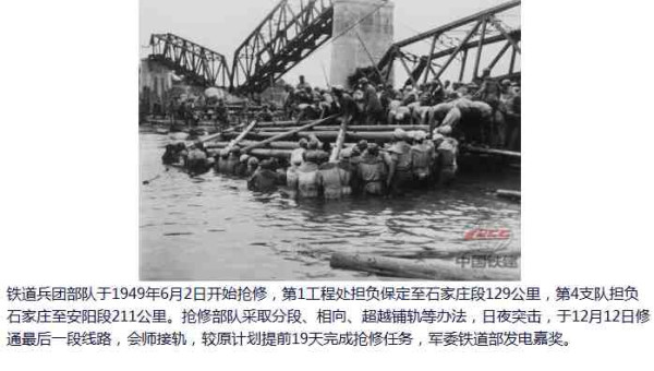 战火中诞生的人民解放军特种部队——铁道兵【2】