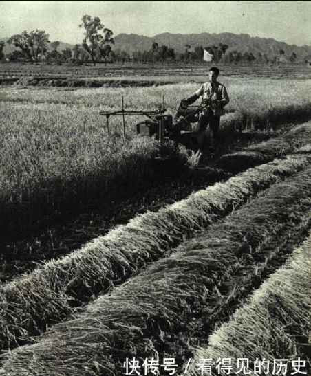 70年代老照片 在支援农业战线上