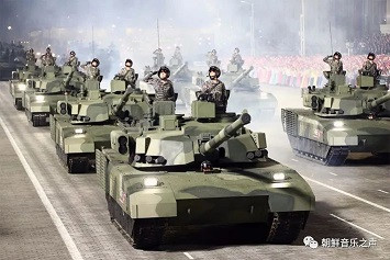 朝鲜人民军与阅兵式