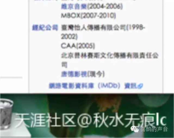 喜鹊：赵薇戴立忍台独门再续：赵薇不仅仅是在撒谎