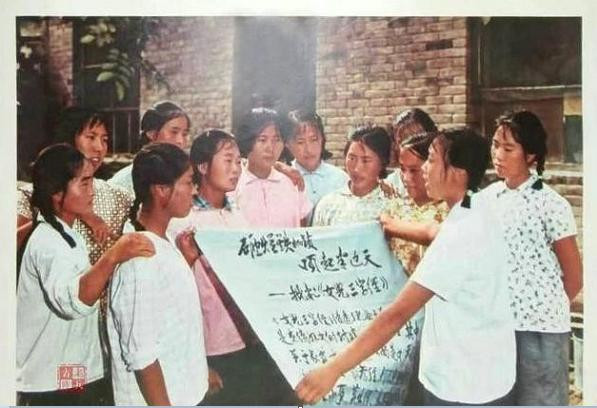 1974年天津市宝坻县小靳庄的照片曝光！