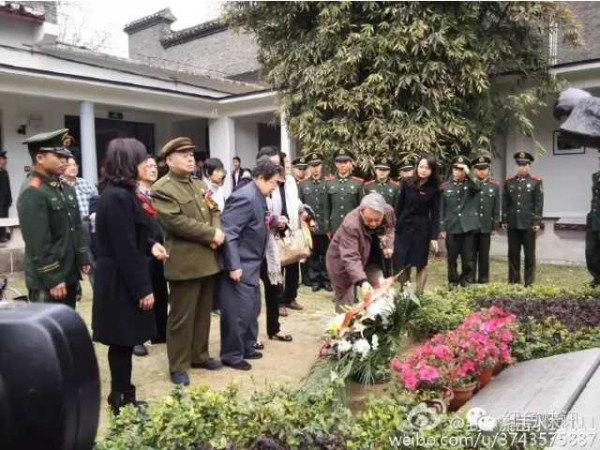 李讷、毛远新现身武昌 出席纪念董必武、毛泽民活动(罕见实拍)