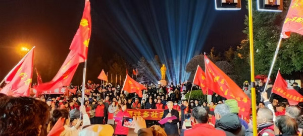 坐标韶山,今夜无眠,滚滚红潮,感天动地