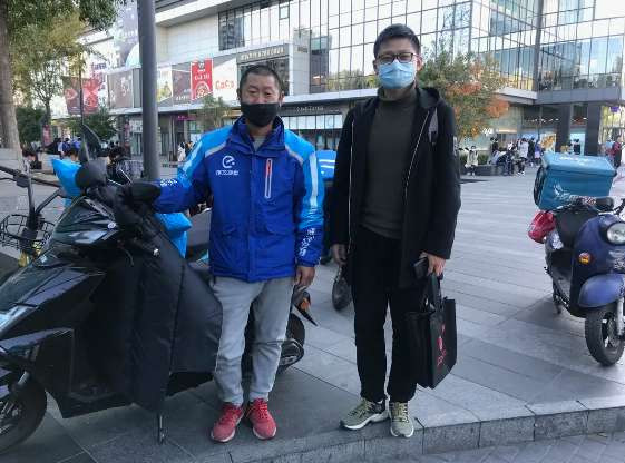 “出圈”后的外卖小哥们