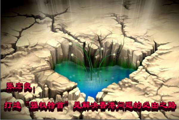 张宏良：打造“强权特首”是解决香港问题的必由之路