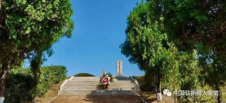 王亚军大使祭扫顺川中国人民志愿军烈士墓