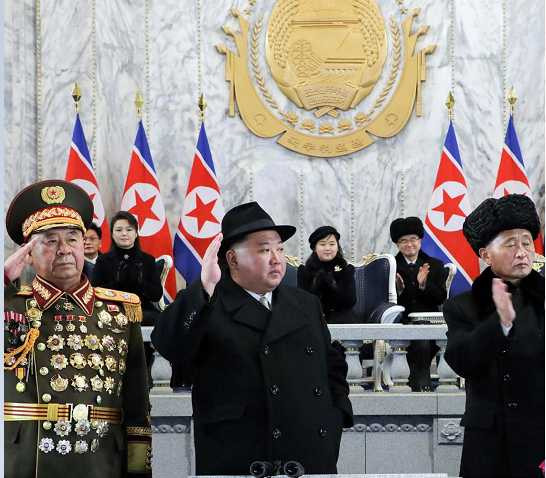 庆祝朝鲜人民军建军75周年阅兵式