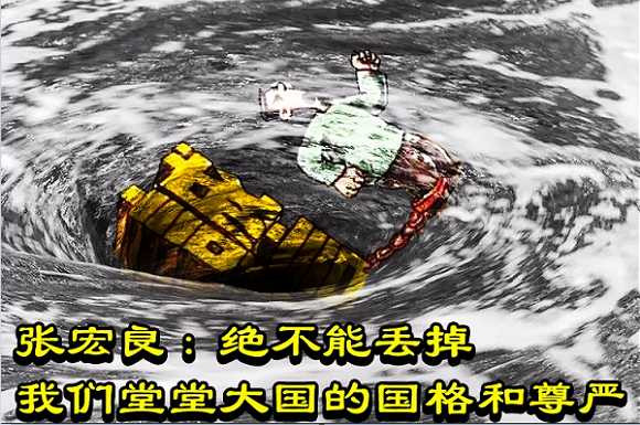 张宏良：绝不能丢掉我们堂堂大国的国格和尊严