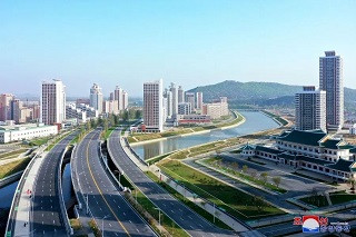 朝鲜在平壤市新设洞和大街