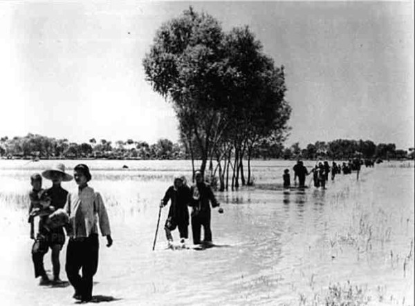黄河花园口决堤 ——为阻日军，89万百姓被淹死
