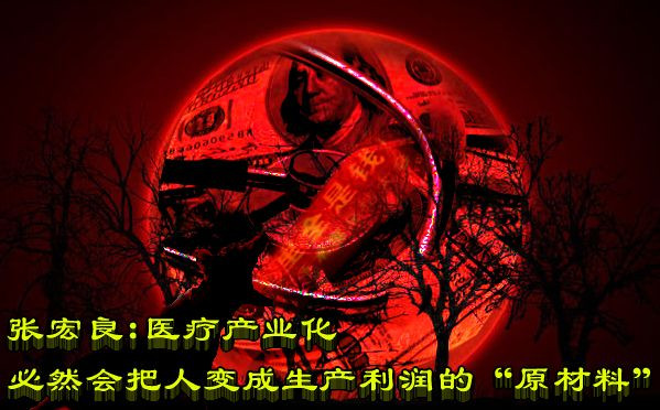 张宏良：医疗产业化必然会把人变成生产利润的“原材料”