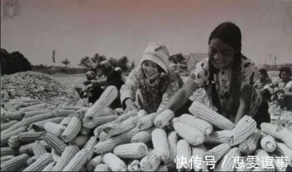 老照片:新中国70年代初期欣欣向荣的农村人民公社